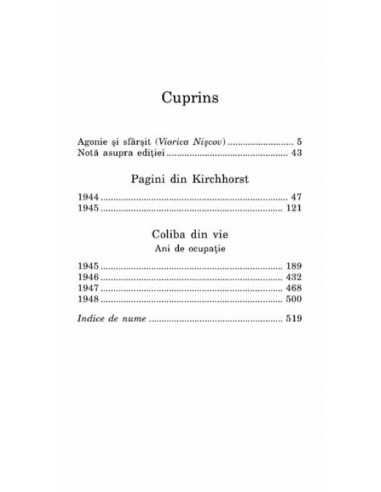 Pagini din Kirchhorst • Coliba din...