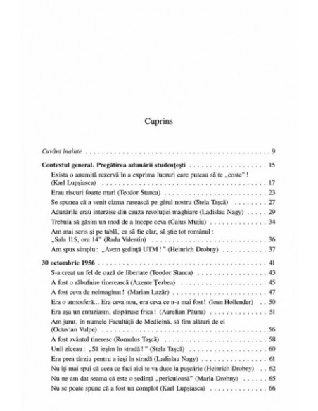 Oaza de libertate. Timișoara, 30 octombrie 1956