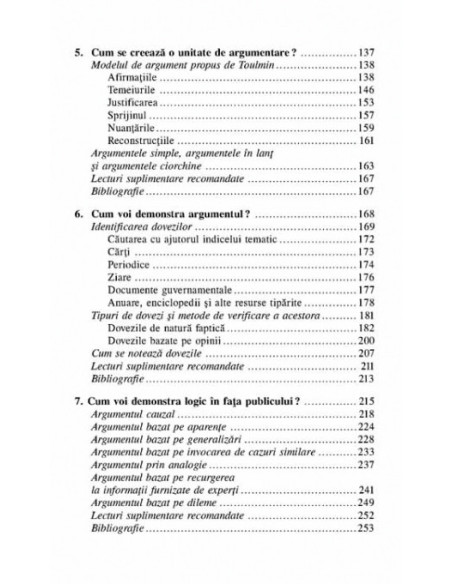 O introducere în arta argumentării. Pledarea şi respingerea argumentelor