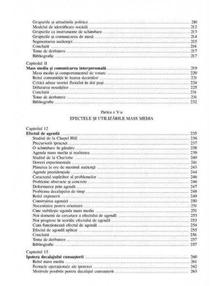 Perspective asupra teoriilor comunicării de masă