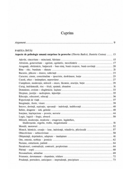 Psihologia omului în proverbe