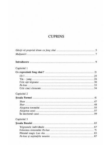 Inițiere în Feng Shui. Succes în...