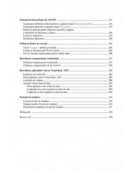 Dezvoltarea aplicaţiilor în Visual Basic.NET