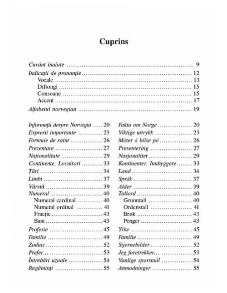 Ghid de conversație român-norvegian