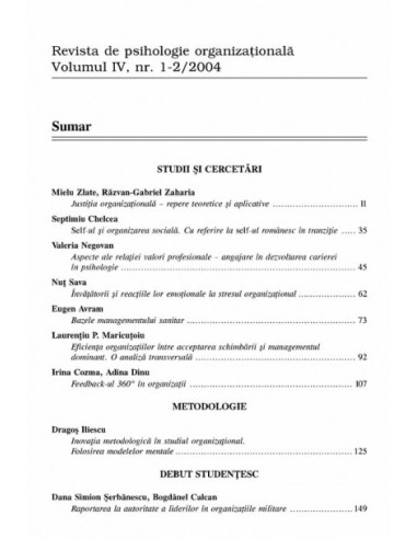 Revista de Psihologie... Revista de Psihologie...