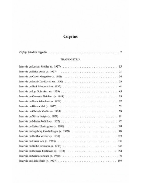 Holocaustul evreilor români. Din mărturiile supraviețuitorilor