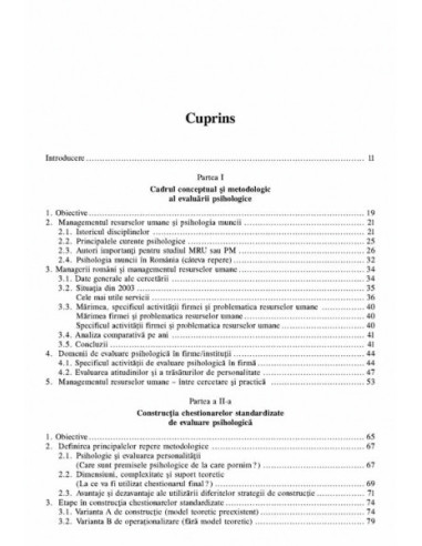 Evaluarea psihologică a personalului