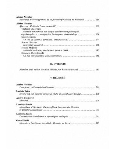 Psihologia Socială. Nr. 13/2004 Psihologia Socială. Nr. 13/2004