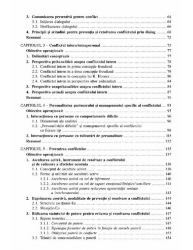 Conflictul interpersonal. Prevenire,...