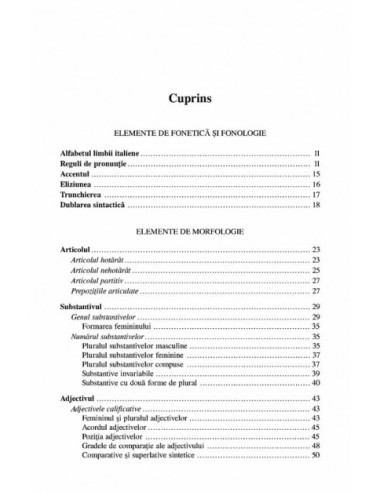 Limba italiană. Prima ta gramatică