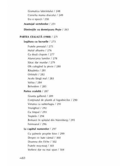 Despre identic şi felurit. Antologie