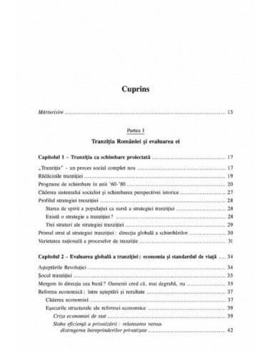 O analiză critică a tranziției O analiză critică a tranziției