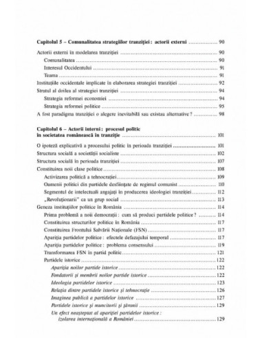 O analiză critică a tranziției O analiză critică a tranziției