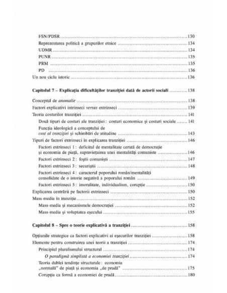 O analiză critică a tranziției