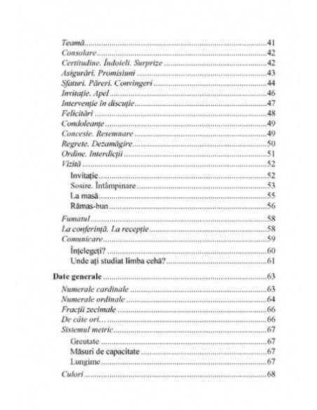 Ghid de conversație român-ceh