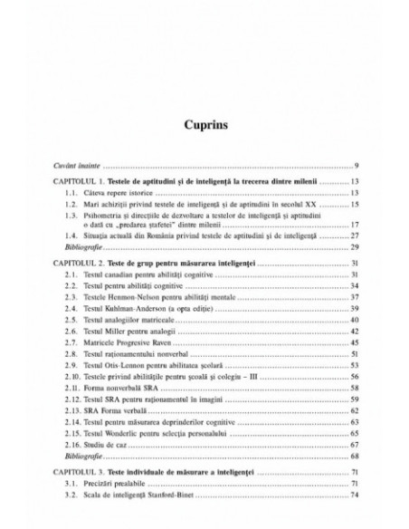 Testarea psihologică. Inteligență și aptitudinile
