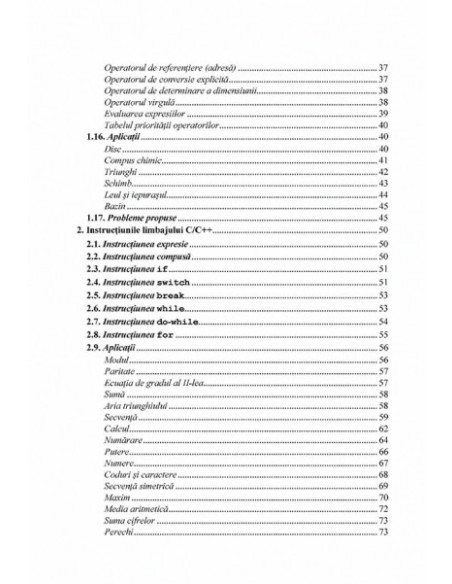 Programarea în limbajul C/C++ pentru liceu