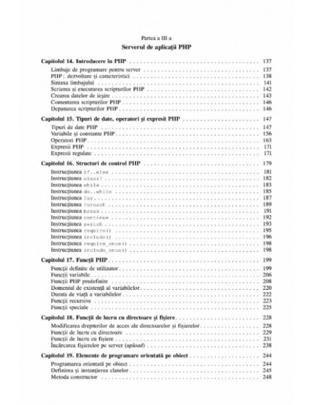 Dezvoltarea aplicațiilor WEB folosind XHTML, PHP și MySQL