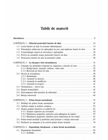 Proiectarea bazelor de date.... Proiectarea bazelor de date....