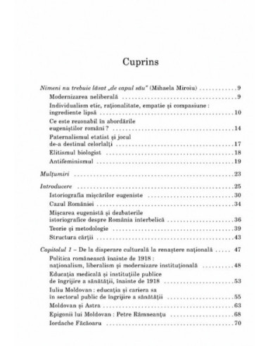 Eugenie și modernizare în România... Eugenie și modernizare în România...