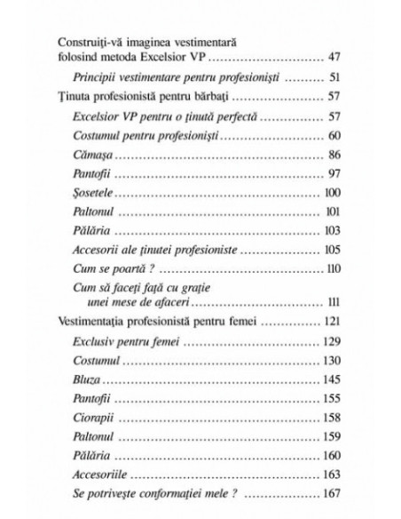 Ghid practic de vestimentaţie pentru profesionişti