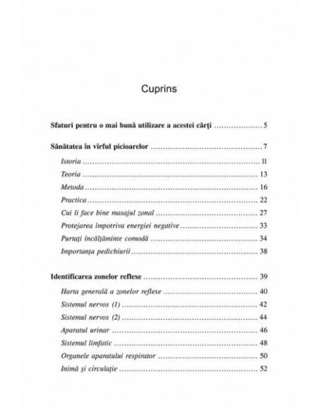 Reflexologia plantară pentru sănătatea întregului corp. Masajul zonal al piciorului