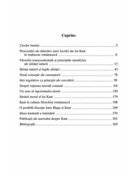 Kant în lumea lui şi în cea de azi. Zece studii kantiene