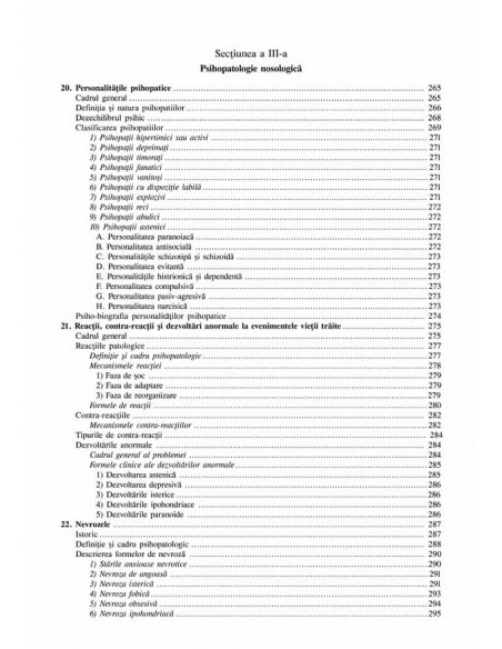 Tratat de psihopatologie (ediţia a III-a revăzută şi adăugită)