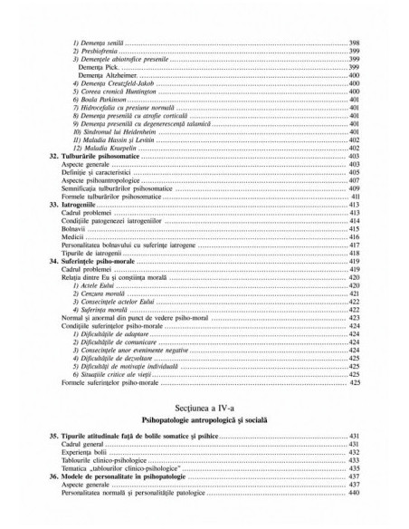 Tratat de psihopatologie (ediţia a III-a revăzută şi adăugită)