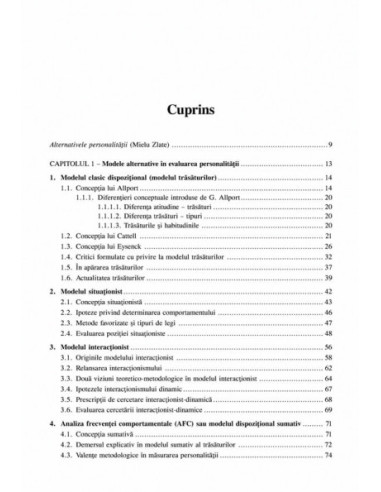 Evaluarea personalității. Modele...