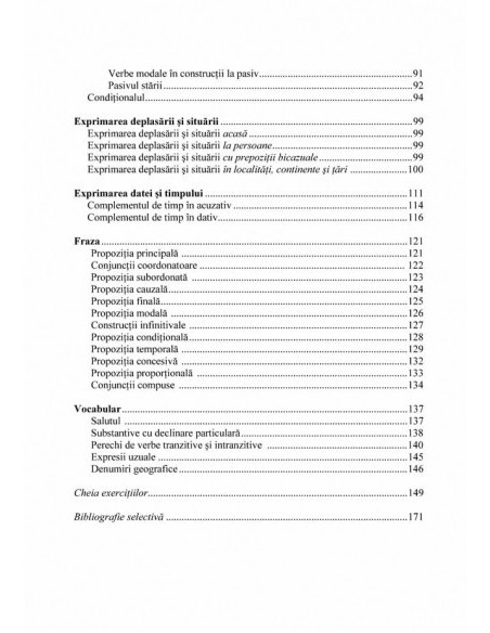 Limba germană. Exerciții de gramatică și vocabular