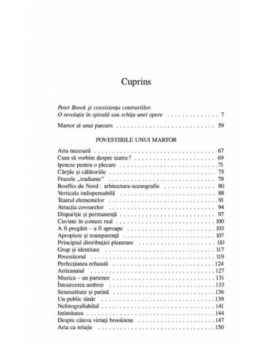 Peter Brook. Spre teatrul formelor... Peter Brook. Spre teatrul formelor...