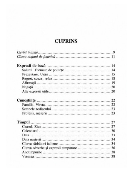 Ghid de conversație român-italian