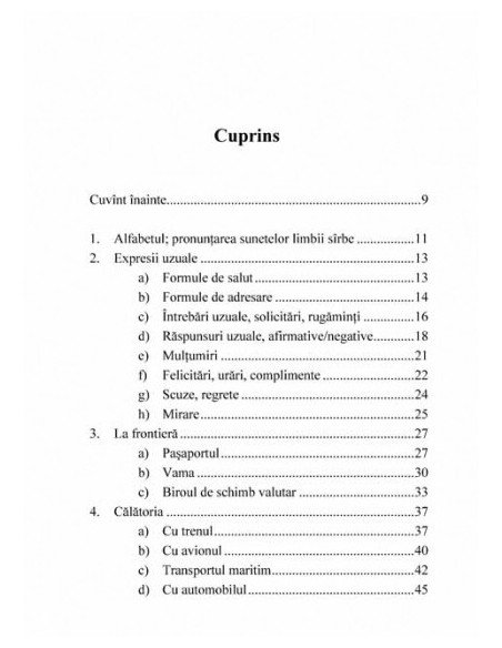 Ghid de conversație român-sârb