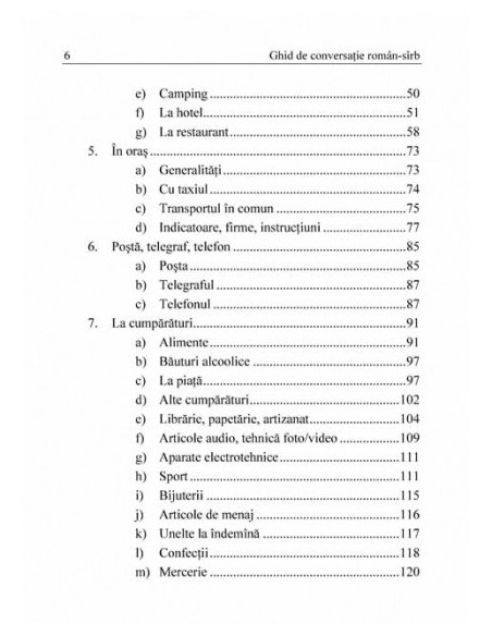 Ghid de conversație român-sârb