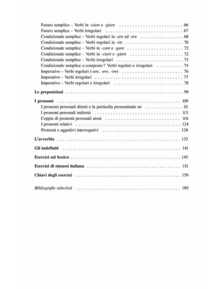 Limba italiană. Exerciții de gramatică și vocabular