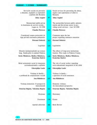 Revista de Asistență Socială. Nr....