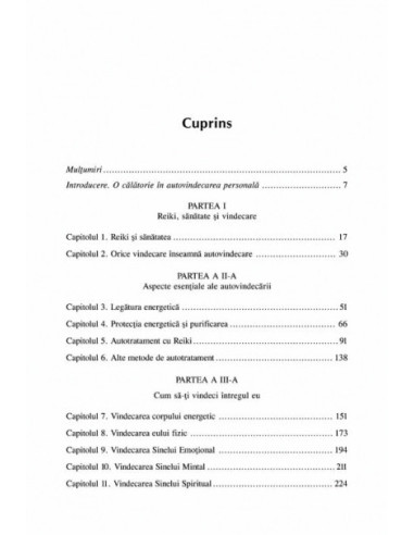 Autovindecarea prin Reiki. 