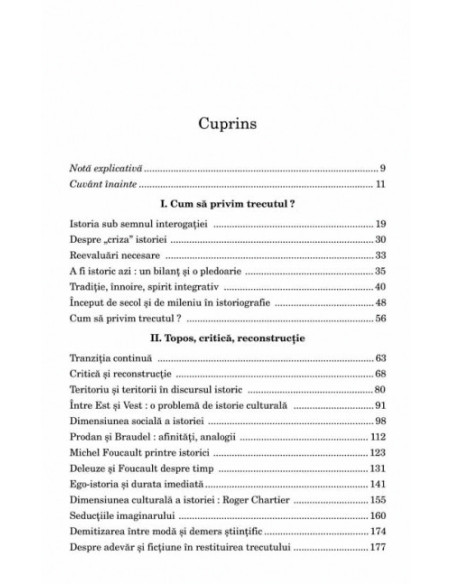 Clio sub semnul interogaţiei. Idei, sugestii, figuri