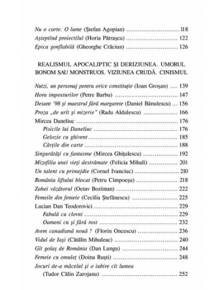 Literatura română în postceaușism. Vol. II. Proza. Prezentul ca dezumanizare