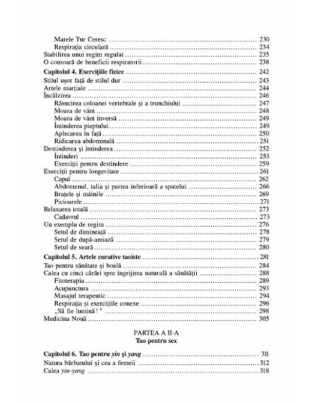 Tao pentru sănătate, sex şi longevitate