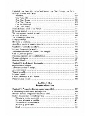 Tao pentru sănătate, sex şi longevitate
