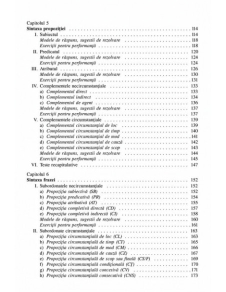 Limba şi literatura română pentru examene şi performanţă