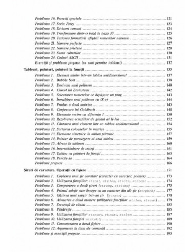 Bazele programării în C. Aplicații