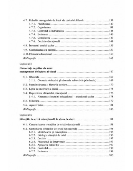 Managementul clasei de elevi. Aplicații pentru gestionarea situațiilor de criză educațională (ediția a II-a revăzută și adăugită)