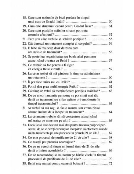 Reiki prin 100+ întrebări și răspunsuri
