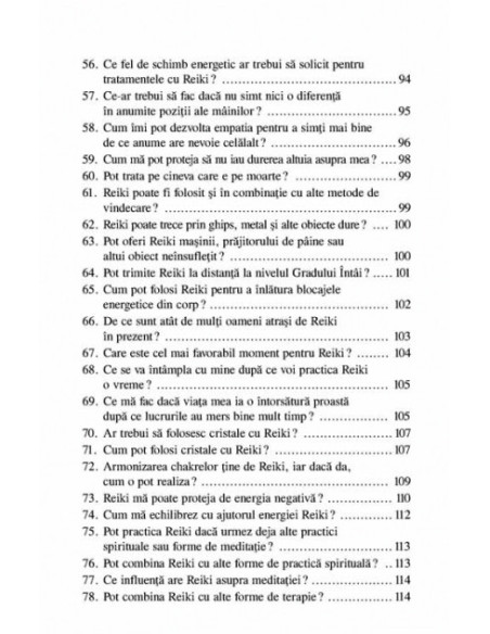 Reiki prin 100+ întrebări și răspunsuri