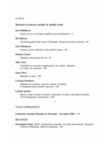 Sociologie Românească. Volumul III.... Sociologie Românească. Volumul III....