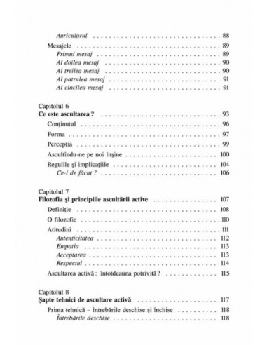 Arta de a-l asculta pe celălalt. 