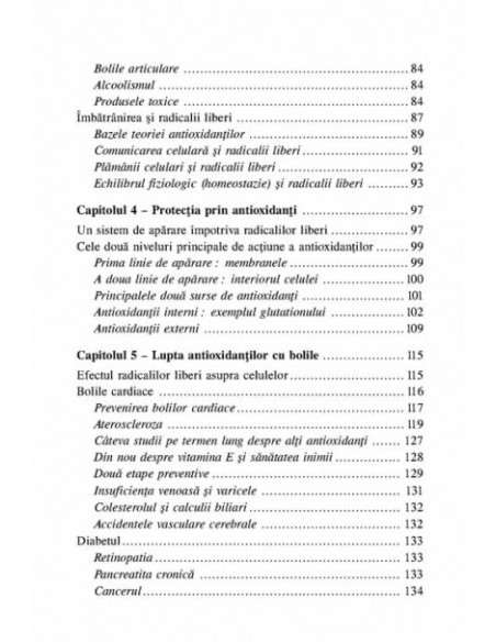 Vitamine şi minerale pentru sănătate şi longevitate. Antioxidanţii